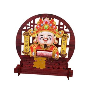 Imagem de Ｂｅｓｇａ Decoração de mesa para o Ano Chinês, ornamento tradicional do da Riqueza para o Festival da Primavera, enfeite de mesa para restaurante, Balançando a Cabeça