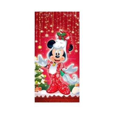 Imagem de Banner De Natal Disney Mickey Minnie Para Porta, Decoração De Fundo Pa