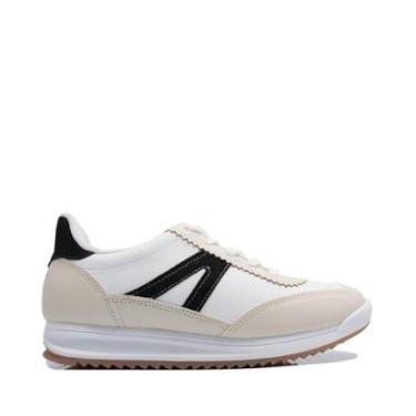 Imagem de Tenis Vizzano Branco e Bege-Feminino