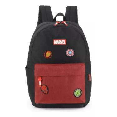 Imagem de Mochila Costas Marvel Heróis Escolar Juvenil Luxcel-Unissex