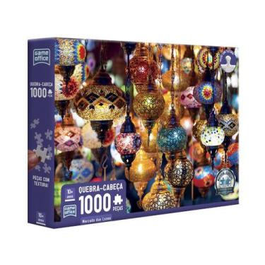 Imagem de Quebra-cabeça 1000 Peças Mercado das Luzes - Toyster