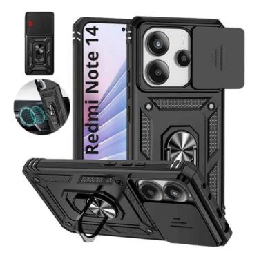 Imagem de Capa Capinha Armor Militar Redmi Note 14 4g Anti Impacto Proteção De C