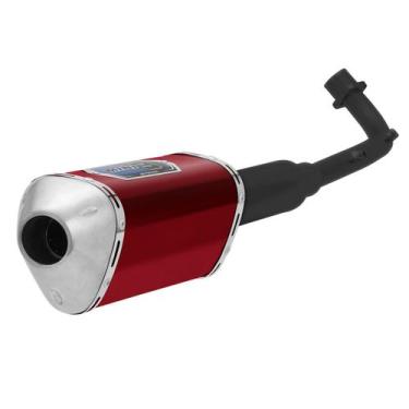 Imagem de Escapamento Pro Tork Mini 3 Moto Honda Biz 100 1998 À 2005, VERMELHO, 