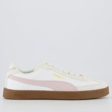 Imagem de Tênis Puma Club II Era Feminino, Branco, Rosa, 37