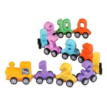 Imagem de Brinquedo Trem Magnético Educativo Domni