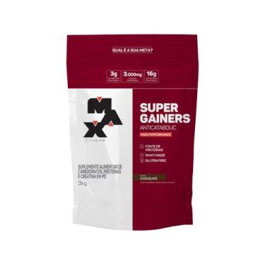 Imagem de Hipercalórico Super Gainers 3kg - Max Titanium