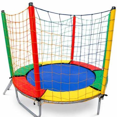 Imagem de Cama Elástica Pula Pula Trampolim 1,83m Nacional Premium