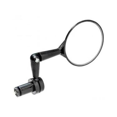 Imagem de Espelho retrovisor convexo DX2002 para lateral de guidão 19-22mm preto