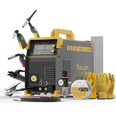 Imagem de TOOLIOM Mig/Tig/Cut/Stick Welder 5 Em 1 Máquina De Solda Multiprocesso 110/220V Máquina...