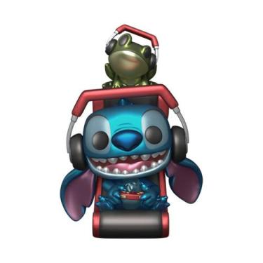 Imagem de Boneco Funko Pop Plus Disney Lilo & Stitch Stitch Gamer Metá