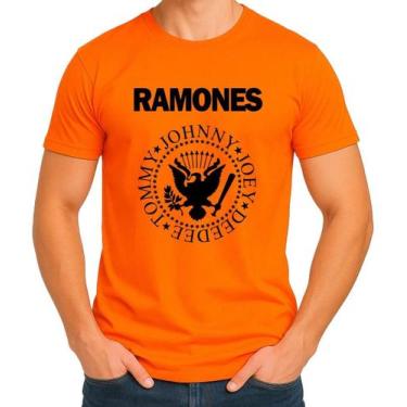 Imagem de Camisa Camiseta de Algodão Masculina Feminina Unissex Banda de Rock Ra