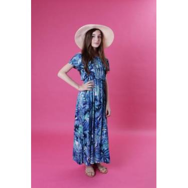 Imagem de Vestido Longo Azul - Ueba Kids