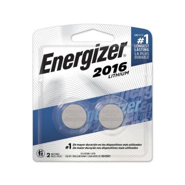 Imagem de Bateria de Lítio Tipo Botão Moeda CR2016 3V Alta Durabilidade para Dispositivos Eletrônicos Energizer