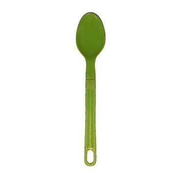 Imagem de Colher de Arroz 0002D-TJ Utensílio de Cozinha em Nylon Resistente Até 180 graus C Verde 28cm Talheres Juliana