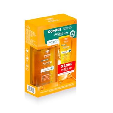Imagem de Darrow Actine Oil Control Kit Gel de Limpeza Dermatológico Facial com Ácido Glicólico e Vitamina B5 que Controla Oleosidade sem efeito rebote, Renova a Pele e Reduz Poros, 140g + 40g