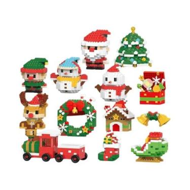 Imagem de Mini Árvore De Natal Para Crianças, Modelo De Papai Noel E Boneco De N