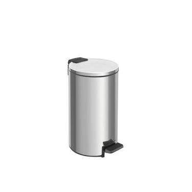 Imagem de Lixeira com Pedal Tramontina Loop Aço Inox Polido 5 Litros