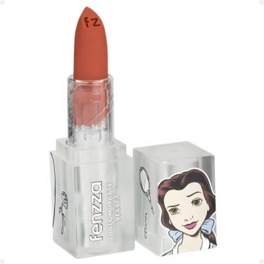 Imagem de Batom Matte Velvet Fenzza Disney Princesa Bela Booksmart Dis112