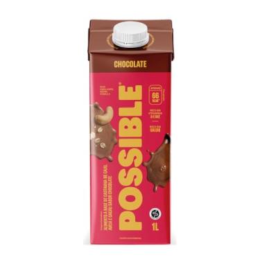 Imagem de Leite Vegetal Possible Chocolate 1L - Leite Vegano, Sem Lactose, Rico em Cálcio e Vitaminas