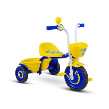 Imagem de Triciclo You 3 Boy Dino c/ Limitador de giro do Guidão e Pneus em E.V.