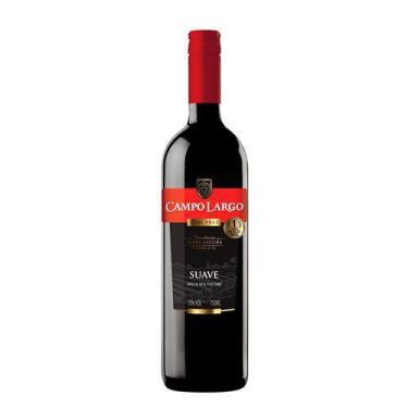 Imagem de Vinho Campo Largo Tinto Suave Garrafa 750Ml