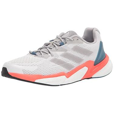 Imagem de adidas Tênis de corrida masculino X9000l3, Branco/Halo prata/órbita índigo, 12