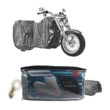 Imagem de Capa com cadeado para cobrir moto GG