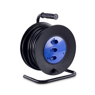 Imagem de Extensão Tripolar Carretel 20A 20 Metros 3 Tom Forceline