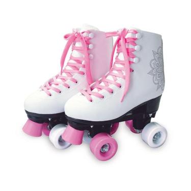 Patins Sports Roller Skate 4 Rodas Preto do 34-35 - Fênix - Fenix - Patins 4  Rodas - Magazine Luiza