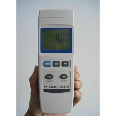 Imagem de Gowe 2mW/cm2,20mW/cm2, banda pass290-390nm, UVA/UVB medidor de luz UV, medidor de luz UV de bolso, radiômetro de medidor de luz UVA e UVB