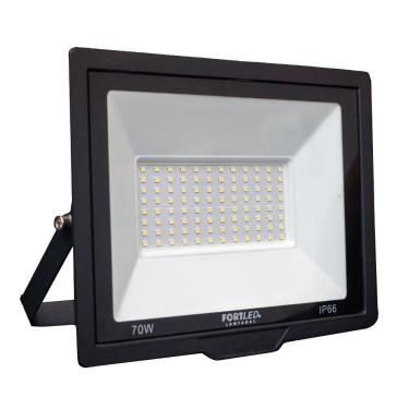 Imagem de Refletor de Led 70W Luz Branca 110/220V 25.000h Fortled