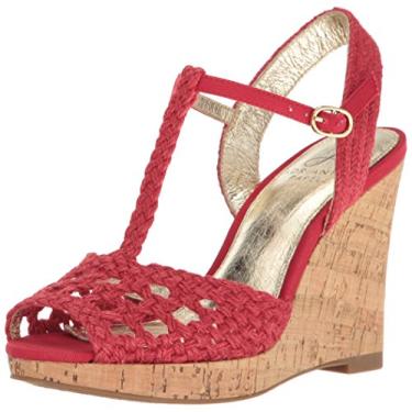 Imagem de Adrianna Papell Sandália anabela feminina Franklin, Pimenta Caiena, 6