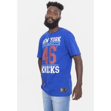 Imagem de Camiseta Nba Color Year New York Knicks Azul Royal