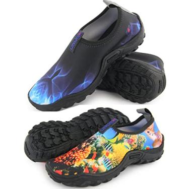Imagem de Kit 2 Sapatilhas Aquática Neoprene Surf Mergulho Pesca Bike Trilha Adventure