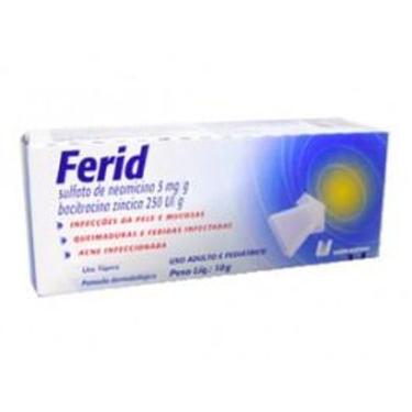 Imagem de Sulfato de Neomicina + Bacitracina Zíncica 5mg+250ui Pomada 10g UNIAO QUÍMICA