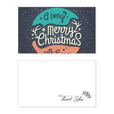 Imagem de Guirlanda colorida de Natal, ilustração abstrata, cartão de agradecimento, aniversário, saudações, casamento, agradecimento