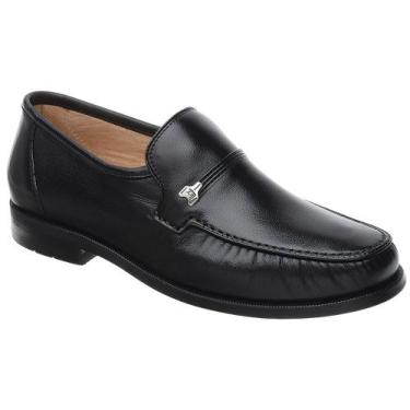 Imagem de Sapato Mocassim Jacometti 001 Masculino Couro Carneiro