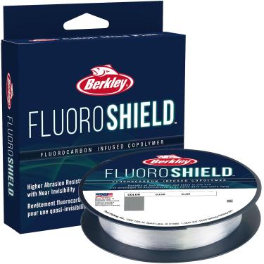 Imagem de Berkley FluoroShield™, transparente, 6,8 kg | 6,8 kg, 274 m | Linha de pesca de 274 m, adequada para ambientes de água doce