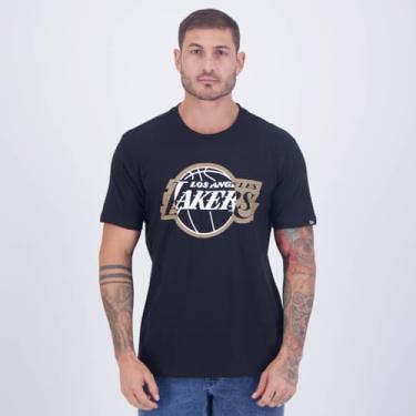 Imagem de Camiseta New Era Regular Los Angeles Lakers Core NBA