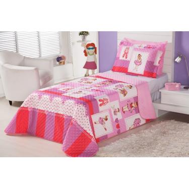 Imagem de Kit Cobre Leito Dupla Face Infantil  2 Pecas - Balet