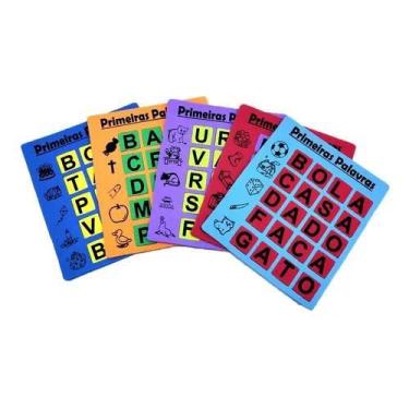 Imagem de Alfabetização Primeiras Palavras Em E.v.a 105 Peças - Criativa Materia