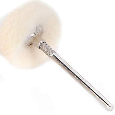 Imagem de Roda Abrasiva 2.35mm Escovas Ornamentos Elétricos 0.09in Rodas Abrasivas Espelho Pano Roda Moagem Polimento Roda de lã Cabeça Moagem 20 Pçs