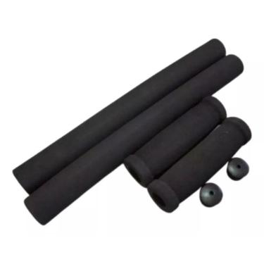 Imagem de Manopla Guidão Bicicleta Moto Beach Espuma Jogo 4 Peças Bike-Unissex