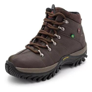 Imagem de Bota Coturno Adventure Trilha Masculino Mr Try Shoes Marrom Escuro, Ma