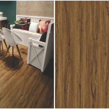 Imagem de Piso Vinilico Autocolante Madeira Caixa 1m2 - EUROFLOOR, Imbuia rústic