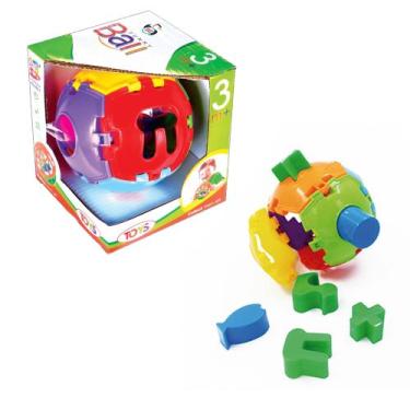 Imagem de Bolinha Monta Desmonta com Peças de Encaixar para Bebe 3+ meses - Pica