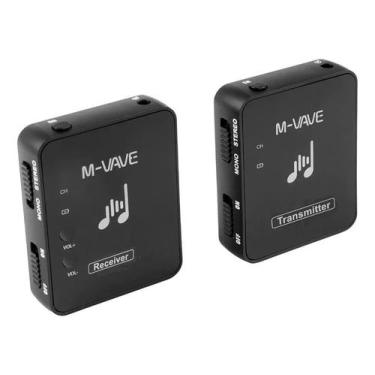 Imagem de Transmissor Receptor Sem Fio Retorno Palco  In Ear 2.4gh - M-Vave