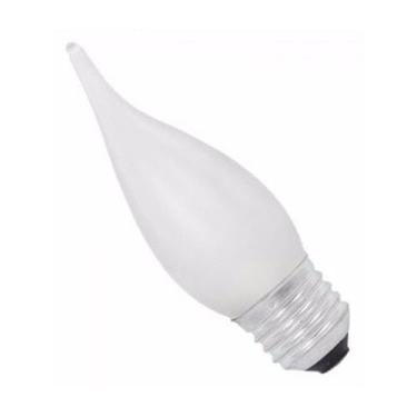 Imagem de Lâmpada Incandescente Vela Bico Torto Fosca E27 40W 127V Toplux - TOPL