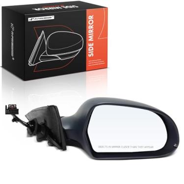 Imagem de A-Premium Espelho retrovisor elétrico do lado do passageiro - compatível com Audi A4 2009 - Espelho retrovisor externo externo dobrável manual aquecido com seta - Substituição # 8K1857410E01CPFM