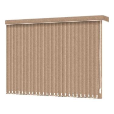 Imagem de Persiana Vertical Bege Mescla Blackout 1,50 x 1,50-com BANDÔ - OFIR